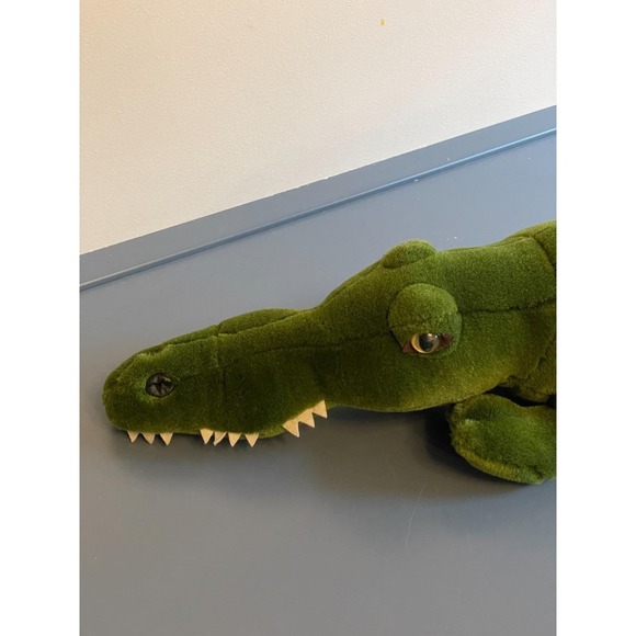 Vintage Disney's Animal Kingdom Alligator Crocodile Plush Toy Large 26 in Green - Picture 3 of 10
